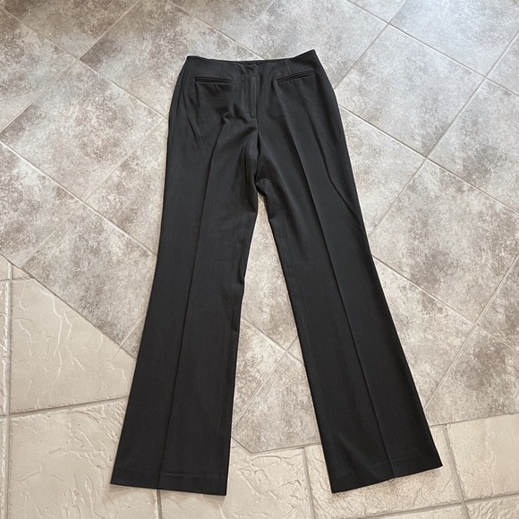 NEW Talbots Refined Bi Stretch Straight Leg Gray Pants Size 4 Charcoal Gray - Picture 4 of 11